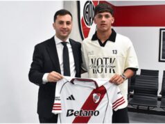 Juan Cruz Meza estendeu contrato com o River com cláusula milionária