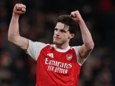 O Arsenal poderia aceitar uma oferta de £ 80 milhões para selar sua melhor contratação desde Rice