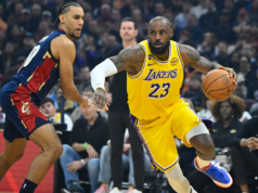 LeBron James retorna a Cleveland: estrela sensacional do Lakers enquanto Cavs joga prêmio de vídeo
