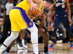 O tribunal dos Cavaliers levantou questões de segurança novamente quando Luka Doncic machucou o pé