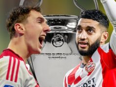 Tudo ou nada para PSV e Ajax: esta é a situação para a final da Liga dos Campeões