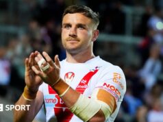 St Helens: O capitão Matty Lees perdeu o início da temporada devido a uma lesão no joelho.