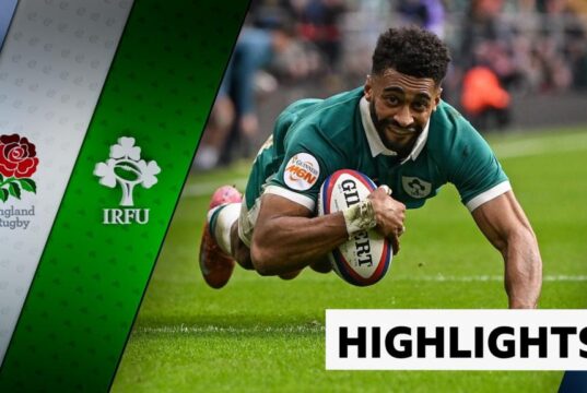 A Irlanda reacendeu a disputa pelo título com uma vitória recorde sobre a Inglaterra.