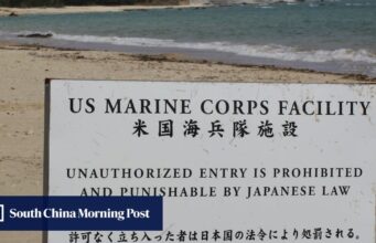 Por que o plano dos EUA e do Japão para realocar as bases aéreas de Okinawa é controverso