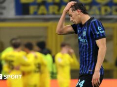 Os clubes italianos estão à beira do constrangimento histórico da Liga dos Campeões.