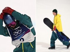 A estrela do snowboard Scotty James ficou com a prata com o ouro nos Jogos Olímpicos de Inverno