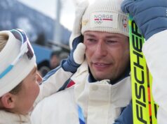 A ex-namorada de Sturla Holm Laegreid respondeu depois que a biatleta norueguesa confessou a infidelidade.