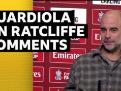 O técnico do Manchester City, Pep Guardiola, rebate os comentários do coproprietário do Manchester United, Sir Jim Ratcliffe, sobre imigração