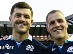 Seis Nações 2026: Kinghorn e van der Merwe retornam para a Escócia no País de Gales