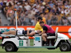 Weitering foi levado ao hospital após sofrer graves ferimentos na cabeça