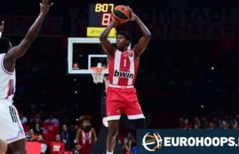 Olympiakos: Diligina junta-se à seleção estrangeira no lugar de Cory Joseph.