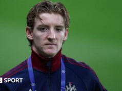 Newcastle News: Eddie Howe pede que Anthony Gordon permaneça ‘totalmente focado’ durante as negociações do Arsenal