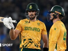 Copa do Mundo T20: África do Sul vence a Nova Zelândia e Aiden Markram está invicto