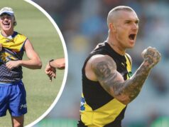 O técnico do West Coast Eagles, Andrew McQuatler, fala sobre conhecer Harley Reid e Dustin Martin