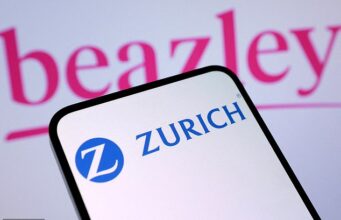 FTSE 100 atinge recorde e ultrapassa 10.400 pontos, apesar de problemas de IA