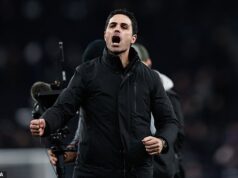 Um emocionado Mikel Arteta vê a vitória do Arsenal por 4-1 como um ‘ponto de viragem’ na corrida pelo título… e Igor Tudor envia uma mensagem ao fracassado Tottenham