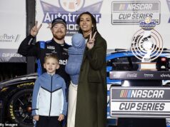 Michael Jordan parece ficar longe do filho da estrela da NASCAR Tyler Reddick após a reação de Daytona 500… enquanto seu time vence novamente