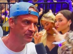 Entrevista de Livvy Dunne com o novo técnico da LSU, Lane Kiffin… antes de ele responder com duas palavras provocativas