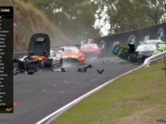 Caos e acidentes marcam o início das 12 Horas de Bathurst