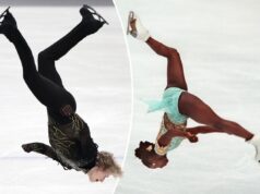 Surya Bonaly fez um retorno de décadas contra Ilia Malinin