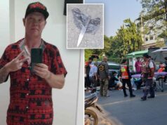 Um turista americano foi espancado e esfaqueado até a morte em Bangkok depois de implorar à sua namorada tailandesa que o aceitasse de volta em um terrível triângulo amoroso