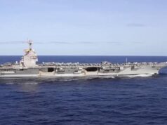 O maior porta-aviões do mundo passa por Gaditan: o Ford Trumpet é implantado no Mediterrâneo