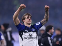 O técnico do HSV, Merlin Polzin, espera manter Luka Vuskovic, emprestado do Tottenham