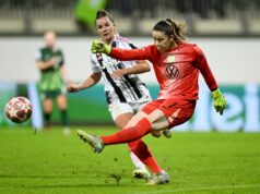 A equipe do Wolfsburg marcou presença na 8ª rodada da equipe da Juventus