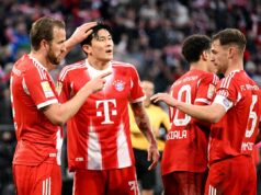 Kane permitiu que o Bayern ultrapassasse o Frankfurt