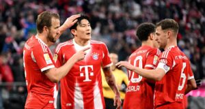 Kane permitiu que o Bayern ultrapassasse o Frankfurt