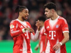 A dupla do Bayern voltou aos treinos individuais antes do jogo contra o Dortmund