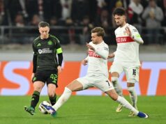 O Celtic venceu a noite, mas o poderoso time do Stuttgart se classificou para a Liga Europa em média