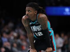 A estrela do Grizzlies, Ja Morant, ficará ausente por pelo menos duas semanas.