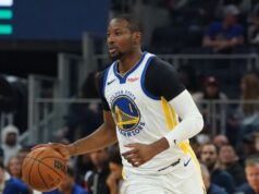 O atacante do New Hawks, Jonathan Kaminga, foi eliminado no intervalo do All-Star