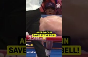 Andrew Cain é salvo pelo sino! – Notícias do boxe