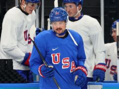 Austin Matthews foi nomeado capitão do hóquei masculino dos EUA nos Jogos Olímpicos