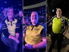 Os fãs belgas de dardos torcem por Michael van Gerwen esta noite: ‘Até os belgas viverei por ele.’