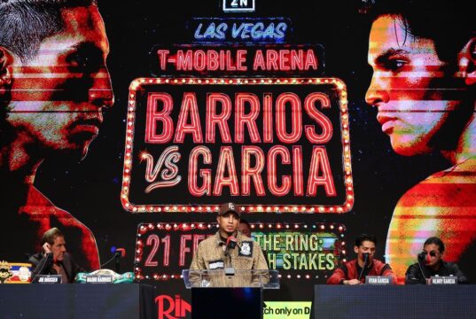 Barrios x Garcia: data, horário, card da luta, como assistir