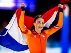 Grande Ouro! Femke Kok foi a primeira holandesa a conquistar um título olímpico nos 500 metros, prata para Leerdam.