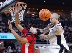 Duncan Powell, do Providence, perdeu o jogo contra o St.
