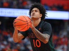 Troy Washington está ajudando Miami antes da inclinação da Virginia Tech.