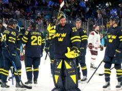 A Suécia enfrentará os EUA nas quartas de final do hóquei masculino olímpico