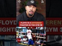 Diz a lenda que se você teve um bom dia, Floyd… você foi chamado 👀 #BillHaney #Boxing