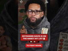 Bill Haney disse a Keyshawn para parar de jogar e bater nele se ele quiser fumar Devin 👀📱💨 #Boxe