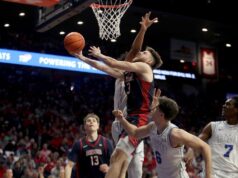 Arizona se recuperou, eliminando a BYU apesar dos 35 anos de Dybantsa