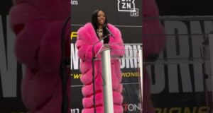 Claressa Shields traz BABY BOTTLE para provocar Franchon Crews-Dezurn na coletiva de imprensa pós-luta – Boxing News