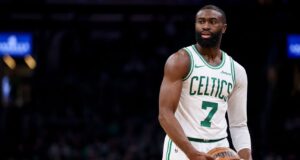 Jaylen Brown está considerando uma ação legal contra Beverly Hills.