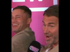 “Carl Froch não pode perder para John Fury!” – Carl Frampton e Eddie Hearn discutem – Notícia do encaixotamento