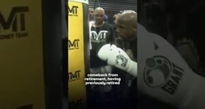 Floyd Mayweather anunciou um retorno profissional! 👀 – Notícias do boxe