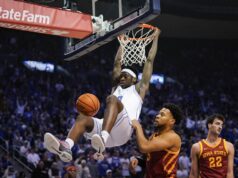 AJ Dybantsa perto do triplo-duplo eleva o 23º lugar da BYU, ultrapassando o 6º lugar do estado de Iowa